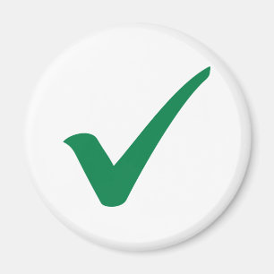 Imã Marca de verificação verde