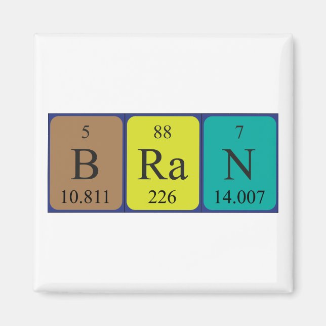 Imã Marca mesa periódica ímã (Frente)