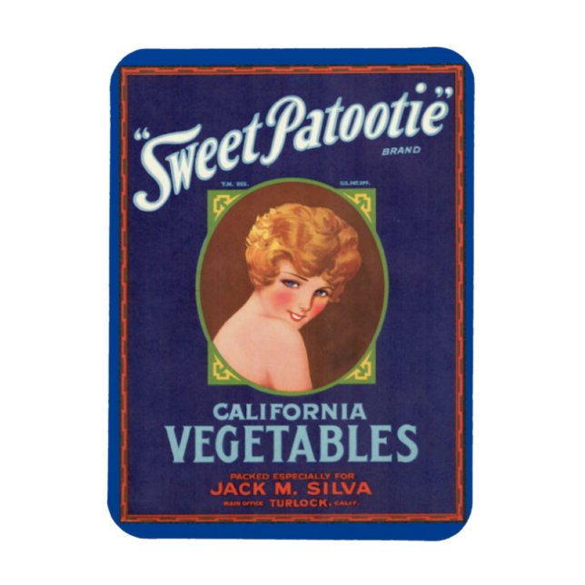 Ímã Marca Sweet Patootie (Vertical)
