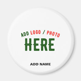 IMÃ MARCA VERIFICADA BRANCA PERSONALIZÁVEL MODERNA