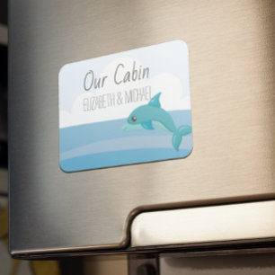 Ímã Marcador de porta de cruzeiro personalizado de gol