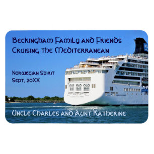 Ímã Marcador de Porta de Stateroom Personalizado da St