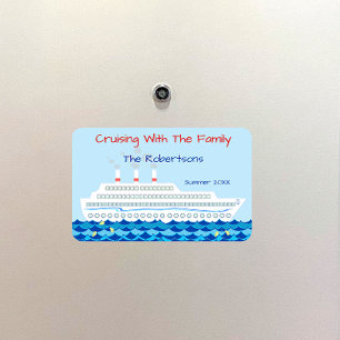 Ímã Marcador de Porta do Tema de Navio de Cruzeiro Per