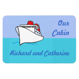 Ímã Marcador de porta Stateroom Personalizado de Cruza