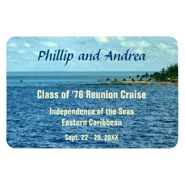 Ímã Marcador de Portas do Sea Cruise Stateroom (Horizontal)