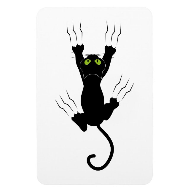 Ímã marcas de unhas de gatos (Vertical)