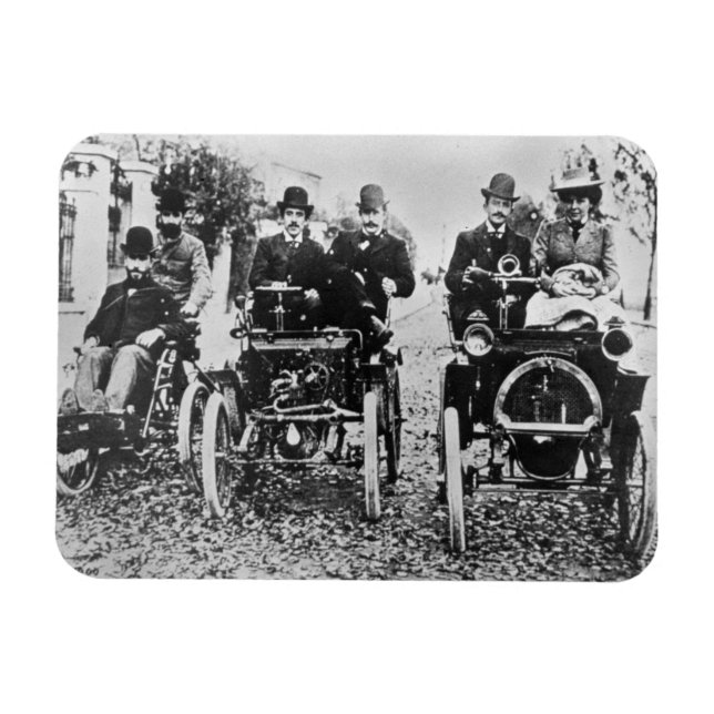 Ímã Marcel (d.1903) e Louis (1877-1944) Renault driv (Horizontal)