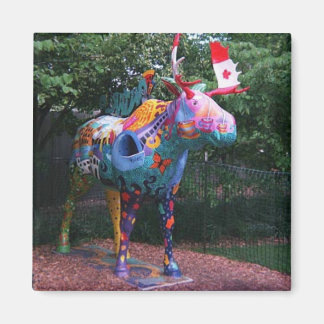 Imã Marcha de Moose Chicago Art