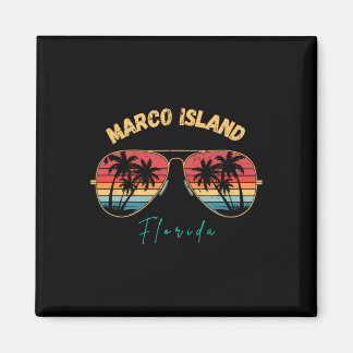 Imã Marco Island Beach Florida Souvenir Surfboard