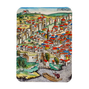 Ímã Marco medieval de Florença na Itália