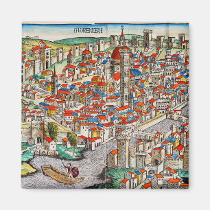 Imã Marco medieval de Florença na Itália