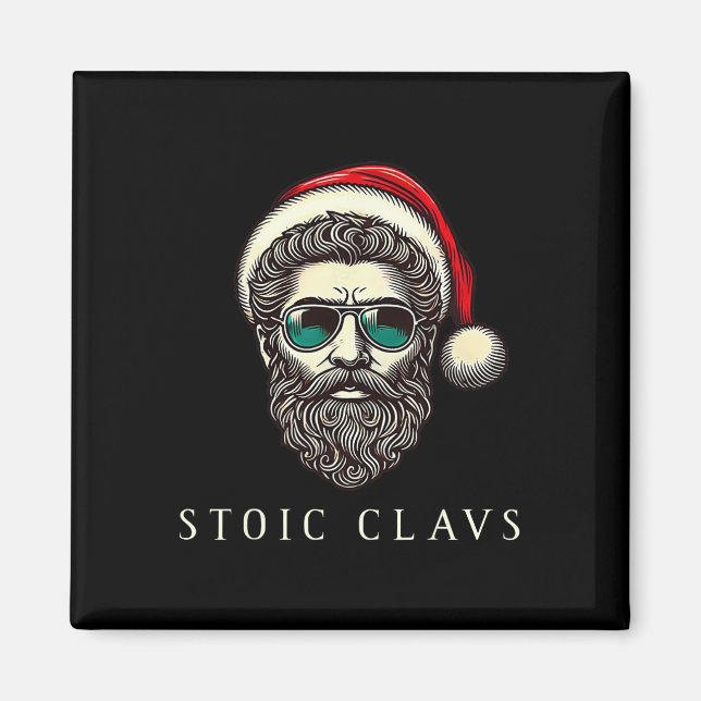 Imã Marcus Aurélio Estóico Papai Noel Estoicismo Engra (Frente)