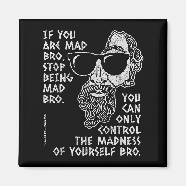 Imã Marcus Aurelius Stoic Filósofo Antigo Romano Jo (Frente)