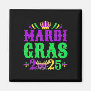 Imã Mardi Gras 2025 Jester Costume Mardi Gras Família
