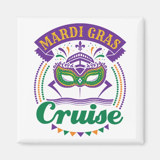 Imã Mardi Gras Cruise (Frente)