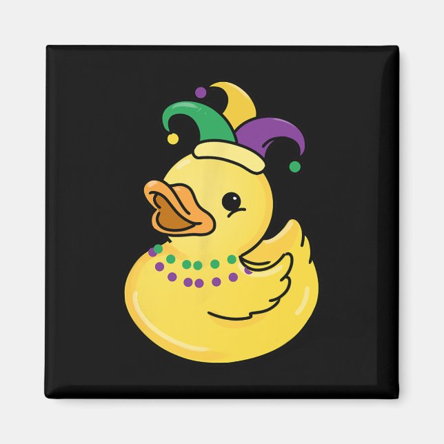 Imã Mardi Gras Duck (Frente)