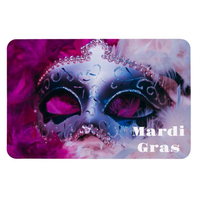 Ímã Mardi Gras Magnet (Horizontal)