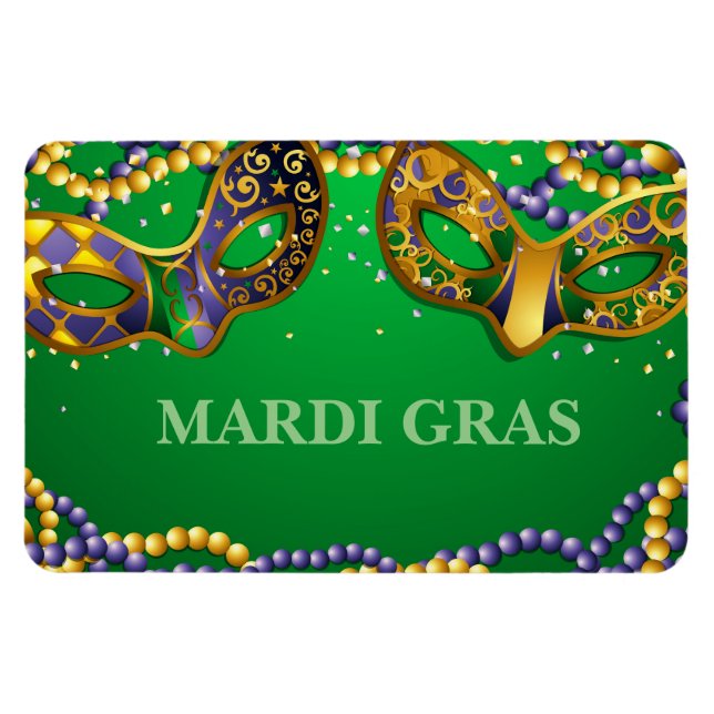Ímã Mardi Gras Magnet (Horizontal)