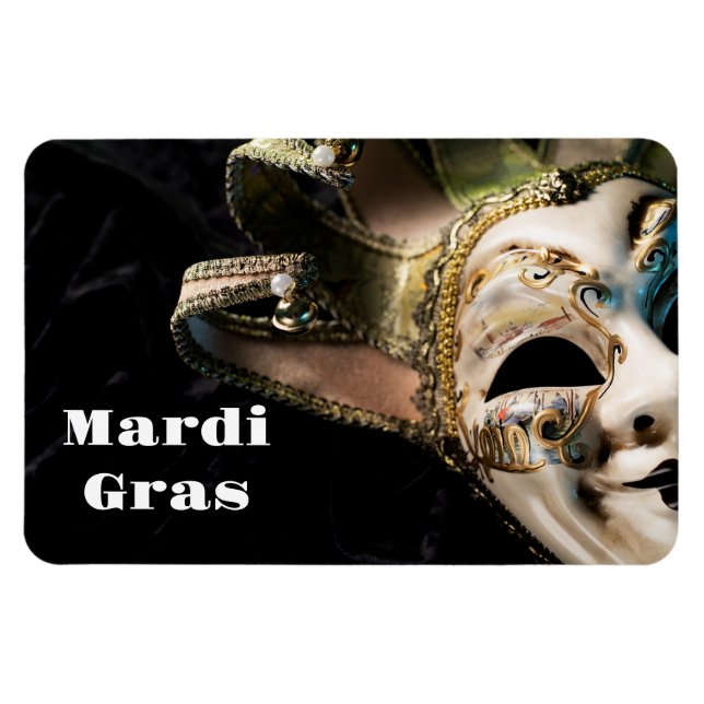 Ímã Mardi Gras Magnet (Horizontal)