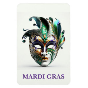 Ímã Mardi Gras Magnet