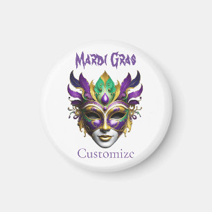 Imã Mardi Gras Mask Thunder_Cove