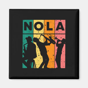 Imã Mardi Gras Nola New Orleans Carnaval 2025 Jazz Ret