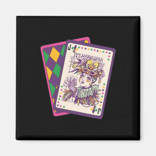 Imã Mardi Gras Tarot Card Louisiana Mardi Gras Q