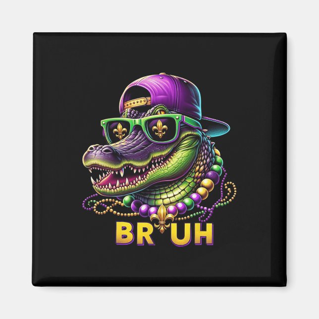 Imã Mardigator Jacaré Bruh Fantasia de Carnaval de Mar (Frente)