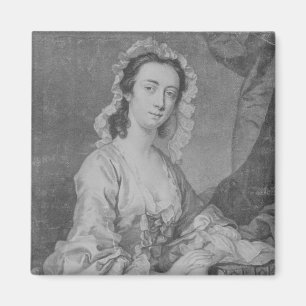 Imã Margaret Woffington, gravada por John Faber Jr.