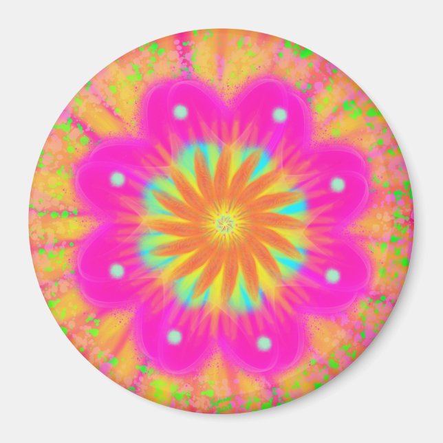 Imã Margarida Estelar por Flor de Energia (Frente)