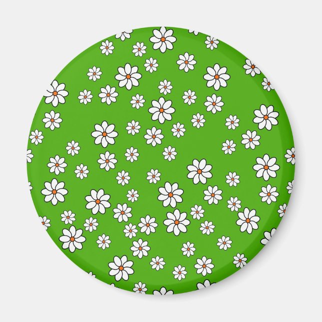 Imã margaridas (Frente)