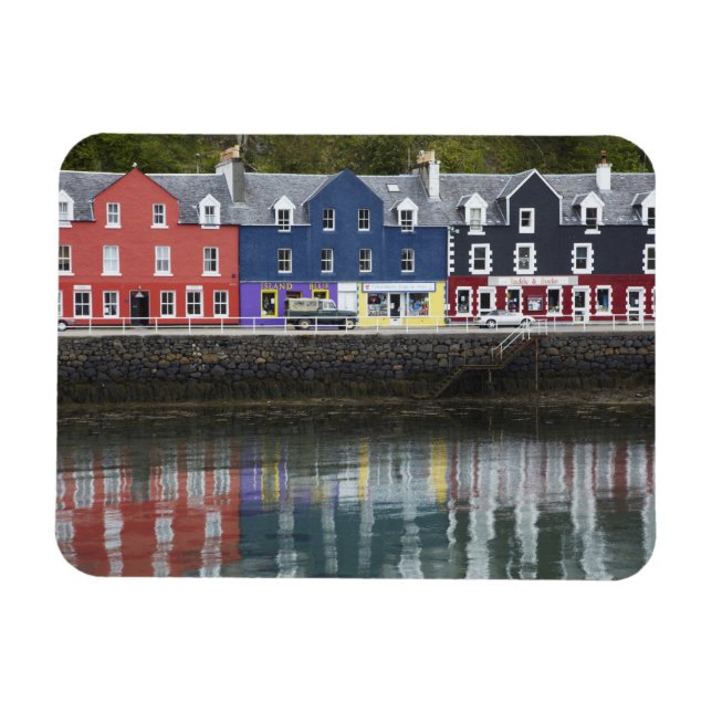 Ímã Margem, Tobermory, Ilha de Mull, Escócia, (Horizontal)