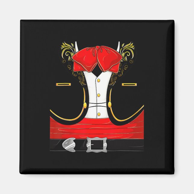 Imã Mariachi Halloween Costume Charro Cinco De (Frente)
