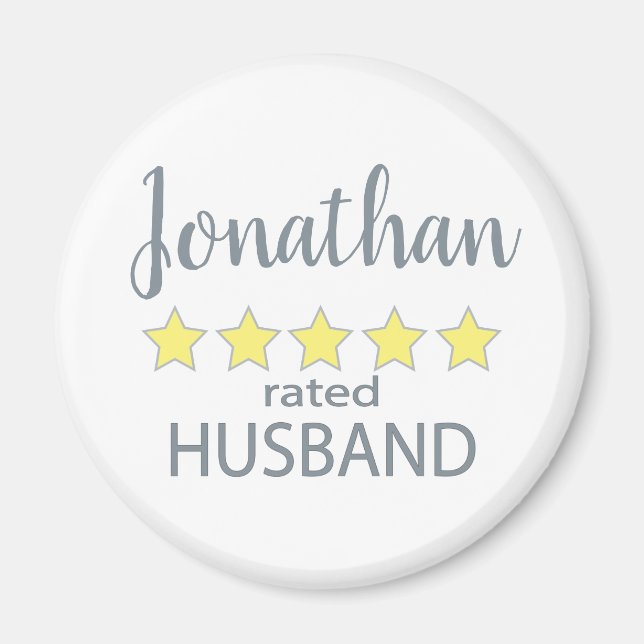 Imã Marido classificado com 5 estrelas (Frente)
