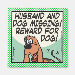 Imã Marido e cão