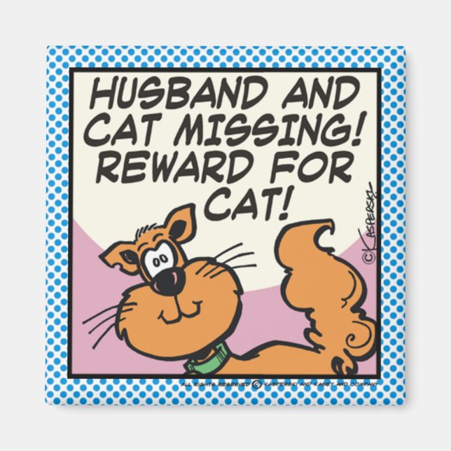 Imã Marido e Gato (Frente)