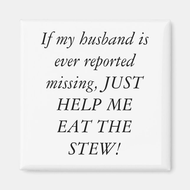 Imã marido ensopado de cozinha (Frente)