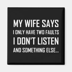 Imã Marido Esposa Duas Falhas Não Ouvem Engraçado