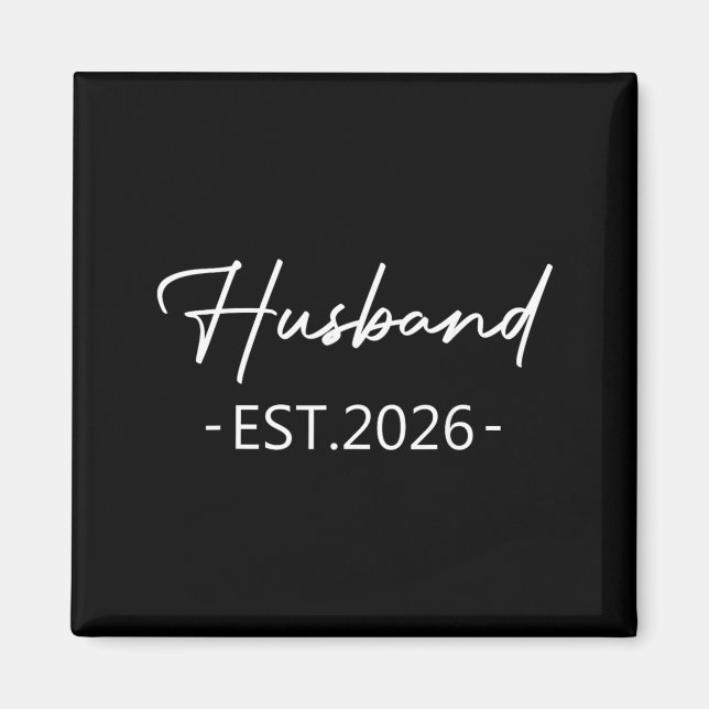 Imã Marido Est 2026 Casado Lua de Mel Marido Casamento (Frente)