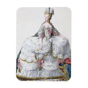 Ímã Marie Antoinette (1752-93) 'de DES Estam de