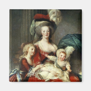 Imã Marie-Antoinette e suas quatro crianças, 1787