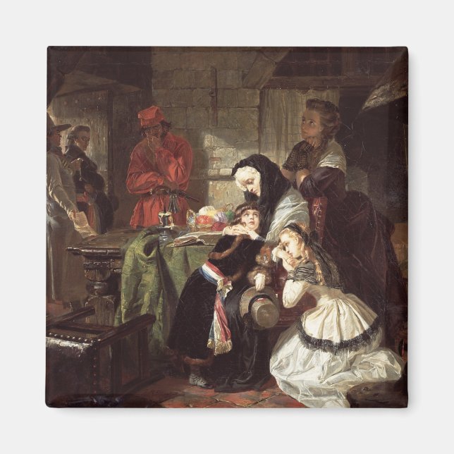 Imã Marie-Antoinette's (1753-93) Final Adieu à Da (Frente)