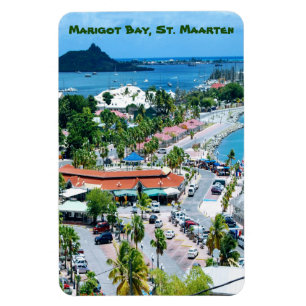 Ímã Marigot Bay, Rua.
