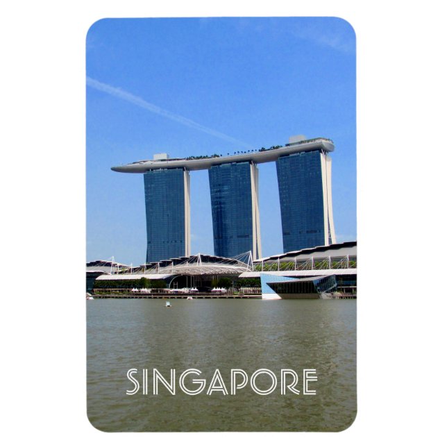 Ímã marina bay singapore (Vertical)