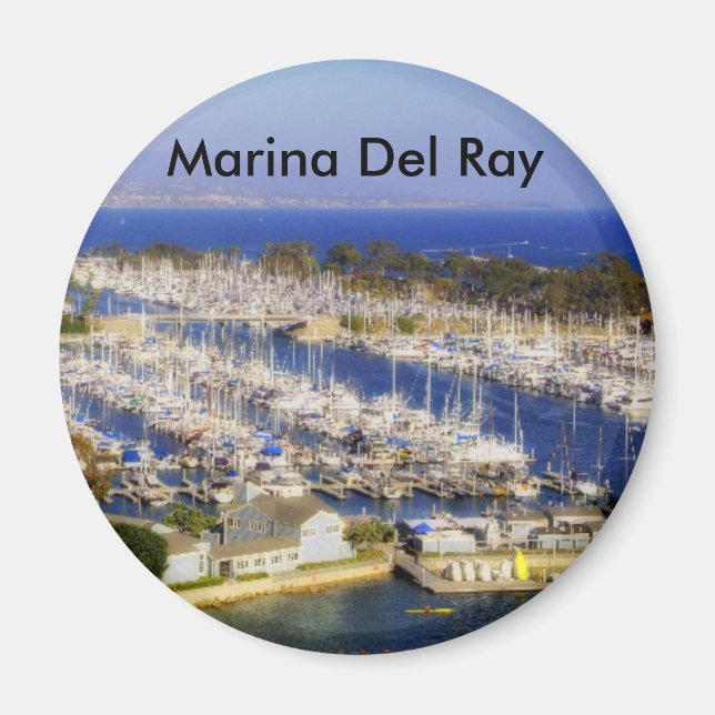 Imã Marina Del Ray Magnet (Frente)