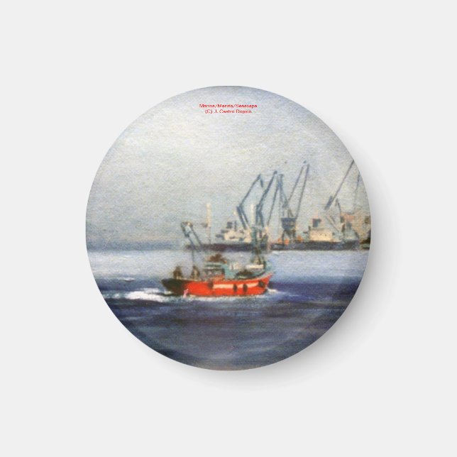 Imã Marina/Mariña/Seascape (Frente)