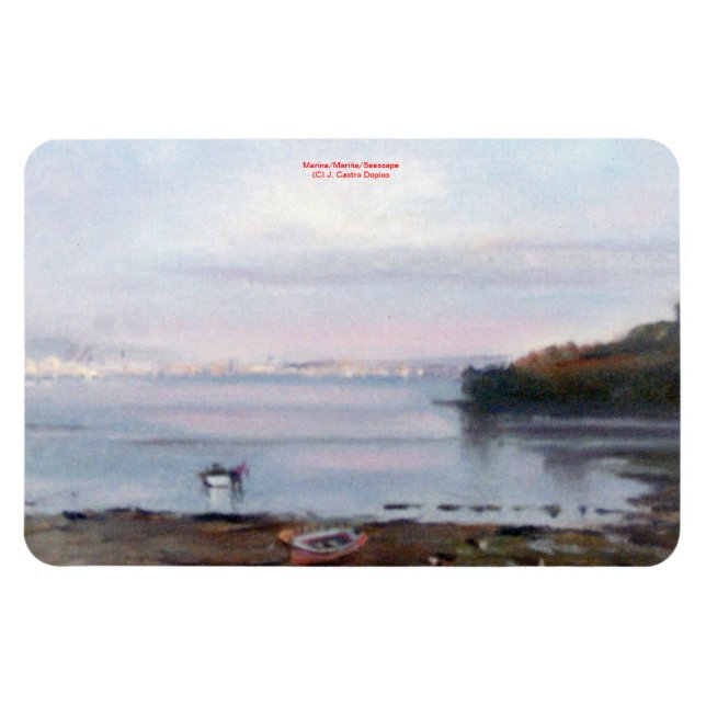 Ímã Marina/Mariña/Seascape (Horizontal)