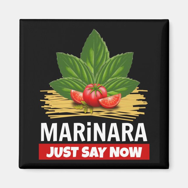 Imã Marinara Apenas Diga Agora Tomates De Basil Espagu (Frente)
