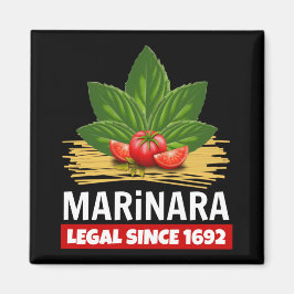 Imã Marinara Legal Desde 1692 Tomates De Base Espaguet