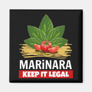 Imã Marinara mantem-no os espaguetes legais dos